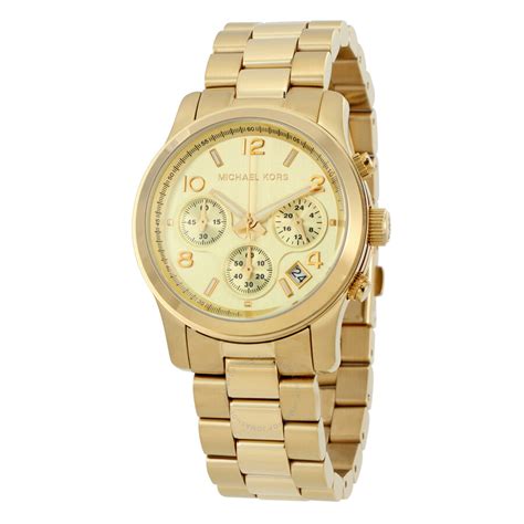 michael kors mkt5055|Michael Kors Midsized Chronograph Gold.